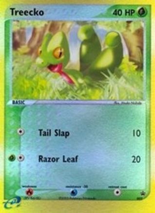 Treecko - 003 (e-League) 3/40 - Nintendo Promos Reverse Holofoil
