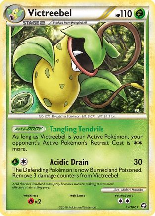 Victreebel 12/102 - Triumphant Holofoil