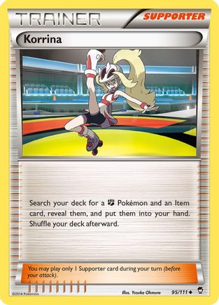 Korrina 95/111 - XY  Furious Fists