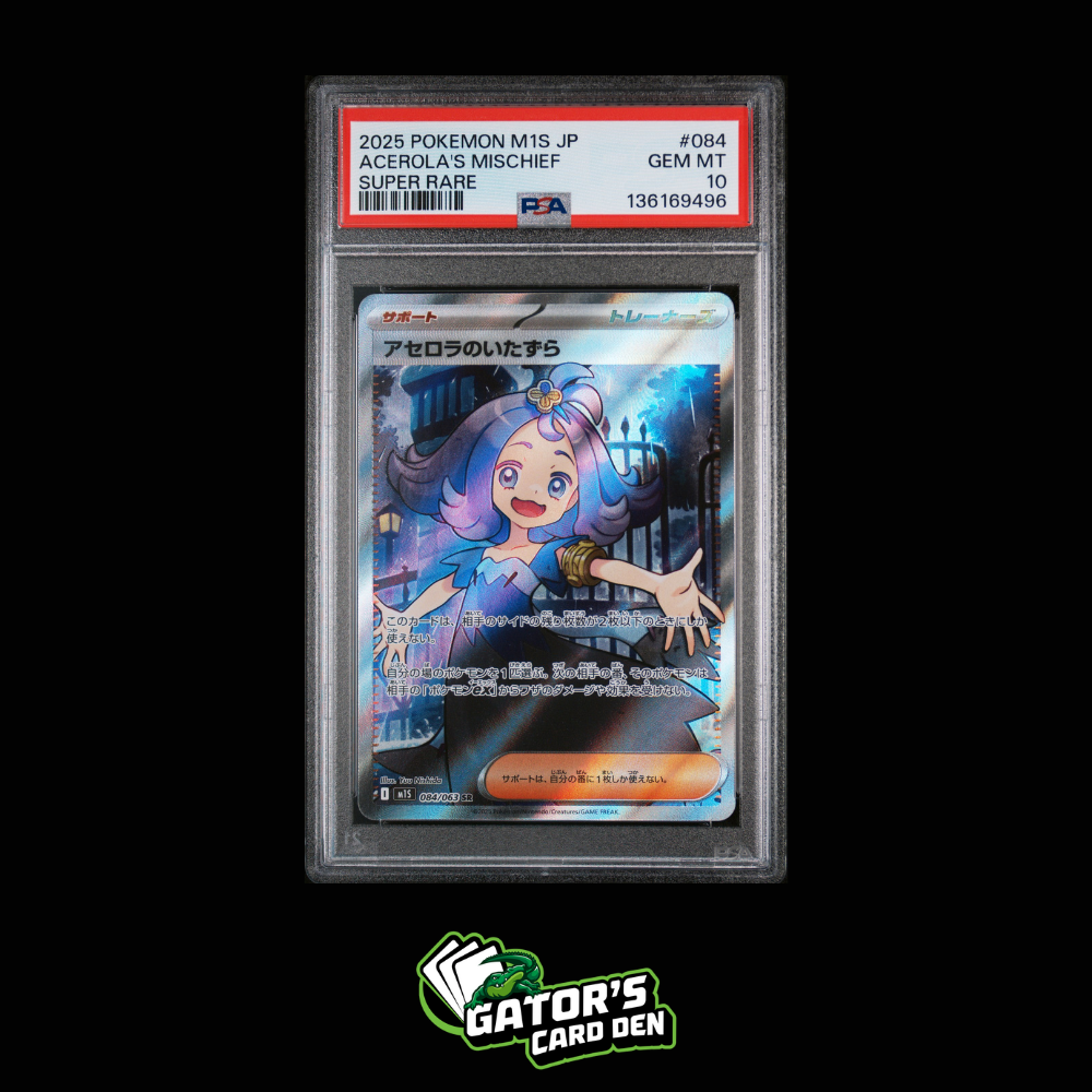 Acerolas Mischief Full Art #084 - Pokemon Japanese Mega Symphonia