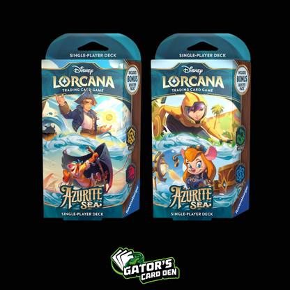 Disney Lorcana: Azurite Sea Starter Decks