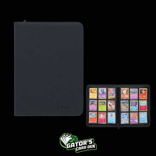 BCW Z-Folio LX 9-Pocket Zippered Binder