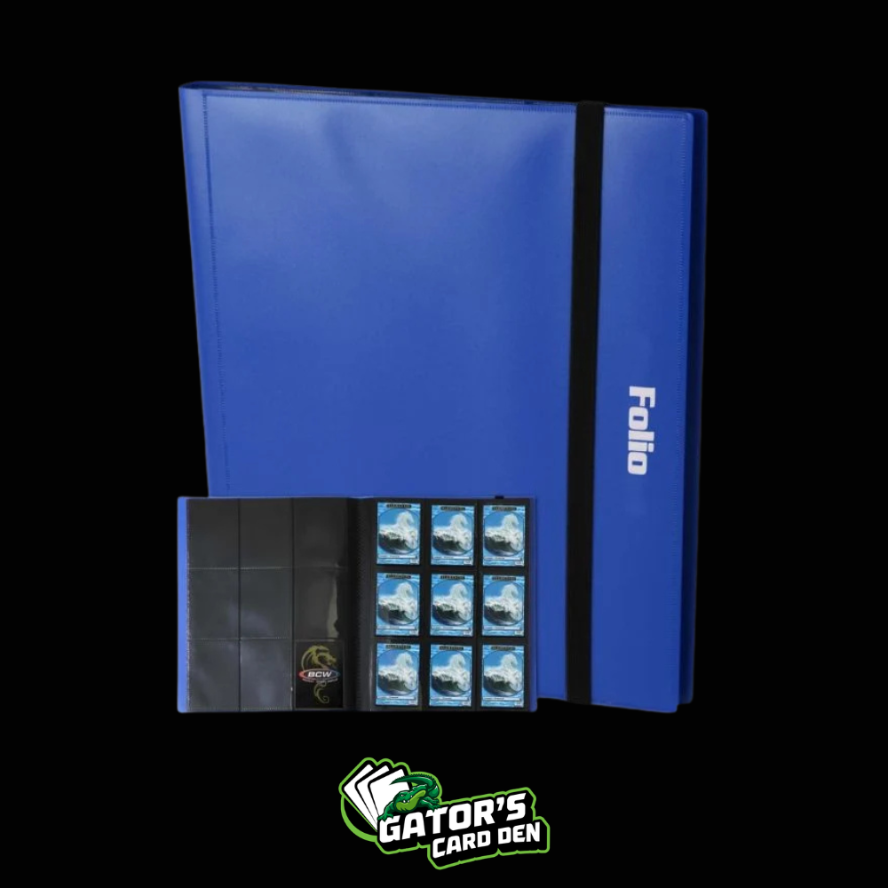 BCW Folio 9-Pocket Binder (Holds 360 Cards)