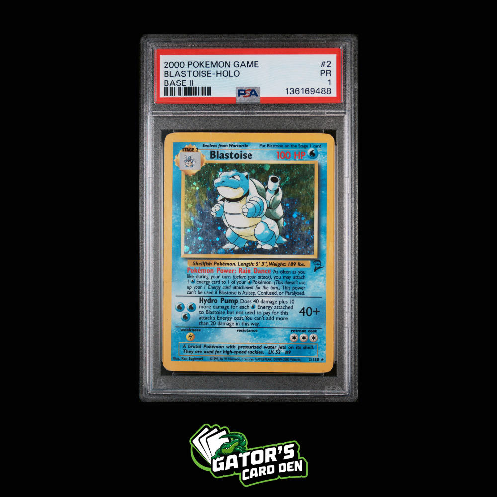 Blastoise Holo #2 - Pokemon Base Set 2