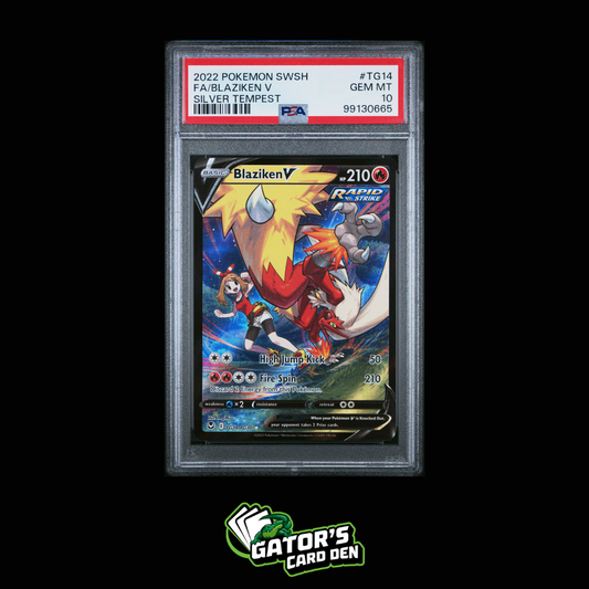 Blaziken V #TG14 - Pokemon Silver Tempest Trainer Gallery