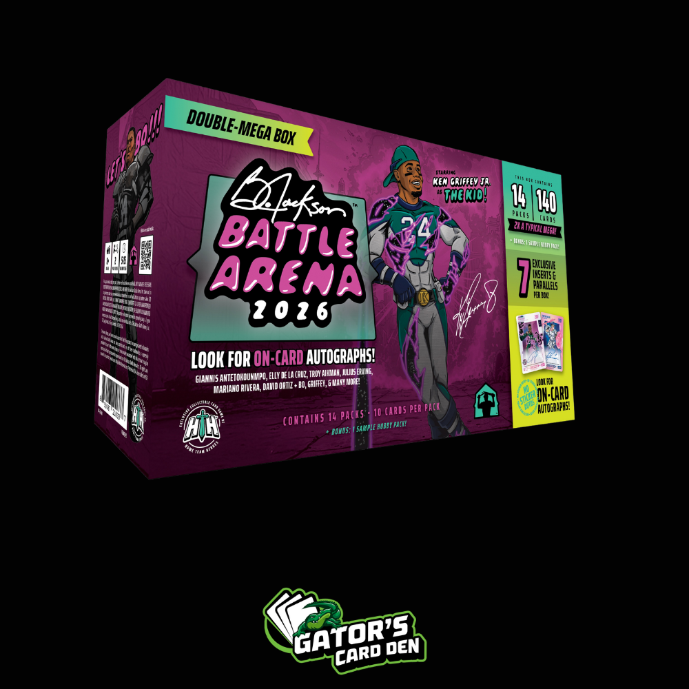 2026 Bo Jackson Battle Arena Ken Griffey Jr Edition Double Mega Box