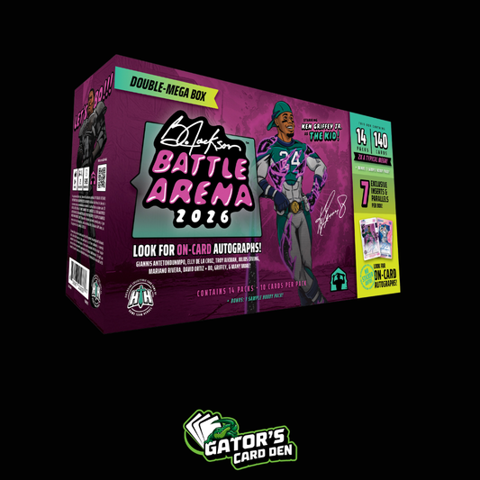 2026 Bo Jackson Battle Arena Ken Griffey Jr Edition Double Mega Box