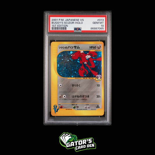 Bugsy's Scizor Holo 1st Edition #013 - Pokemon Japanese VS