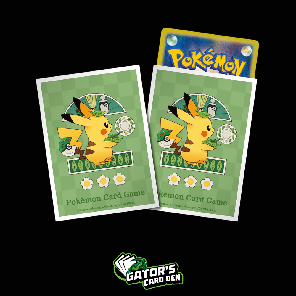 Pokemon TCG: Pokemon Center Japan Exclusive Card Sleeves - Cafe Chades (64 Pack)