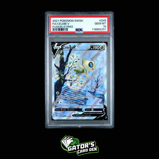 Celebi V Alt Art #245 - Pokemon Fusion Strike