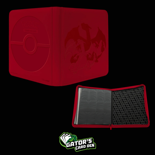 Ultra Pro Elite Charizard 12-Pocket Zippered PRO Binder