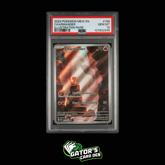 PSA 10 - Charmander IR #168 - Pokemon Scarlet & Violet 151