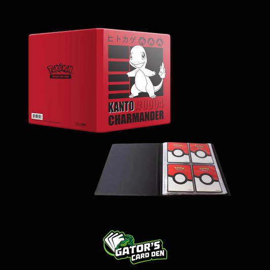 Ultra Pro Portfolio Pokemon Charmander 4 Pocket Binder