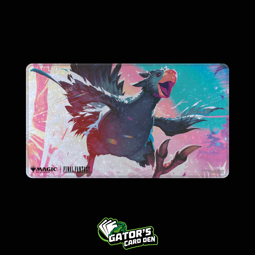 Ultra Pro Holofoil Playmat Magic: The Gathering - Premium Black Traveling Chocobo