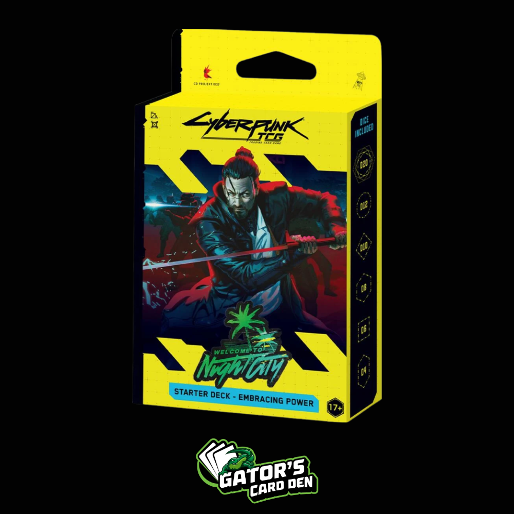Cyberpunk TCG: Welcome to Night City Starter Deck - Embracing Power