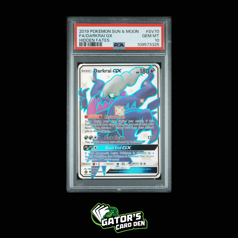 Darkrai GX Full Art #SV70- Pokemon Hidden Fates Shiny Vault