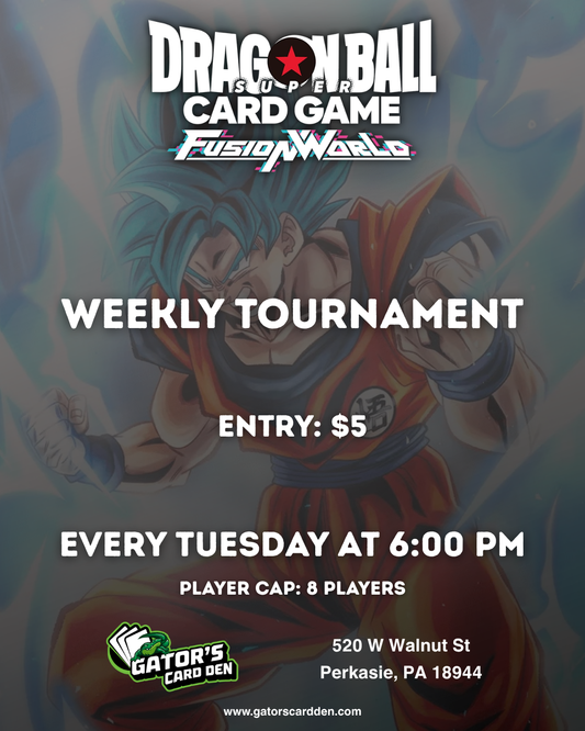 Dragon Ball Fusion World Tournament - 10/13/2026 6:00PM