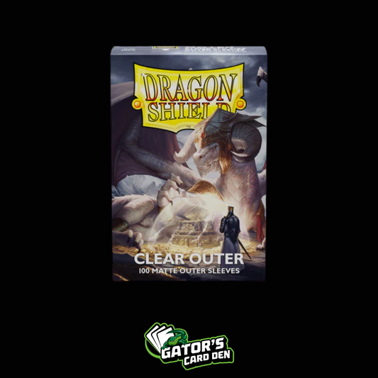 Dragon Shield - Clear Matte Outer Sleeves 100ct