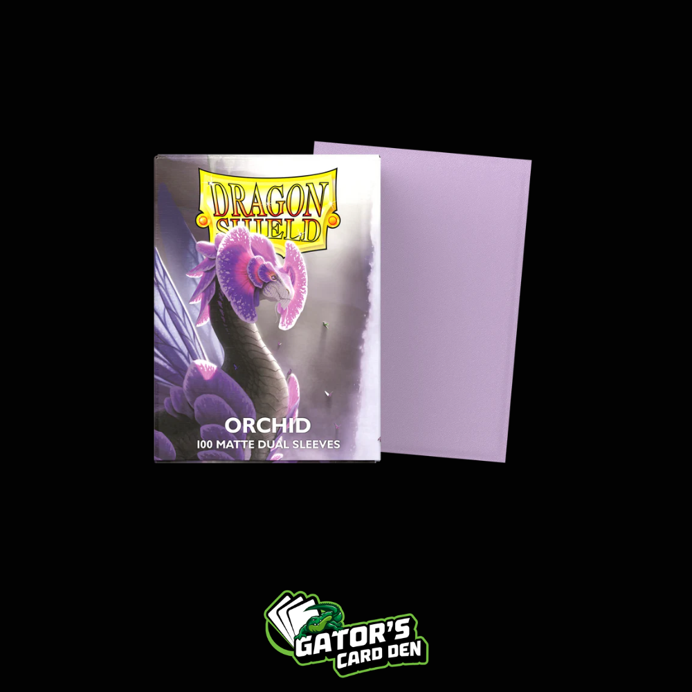 Dragon Shield: Orchid Standard Dual Matte Sleeves (Box Of 100)