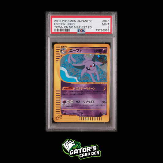 Espeon Holo 1st Edition #046 - Pokemon Japanese Town on No Map