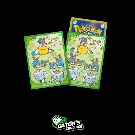 Pokemon TCG: Pokemon Center Japan Exclusive Card Sleeves - Flower Crown Marill (64 Pack)