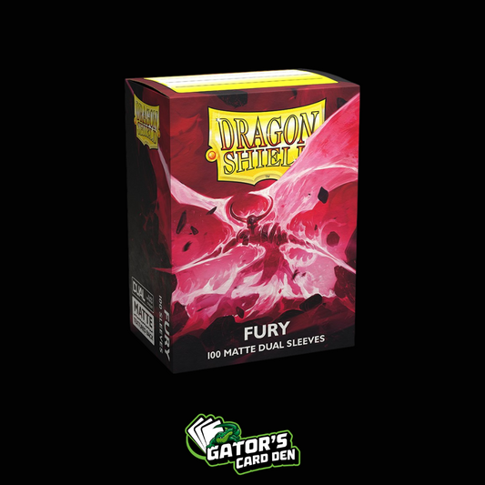 Dragon Shield: Fury Standard Dual Matte Sleeves (Box Of 100)