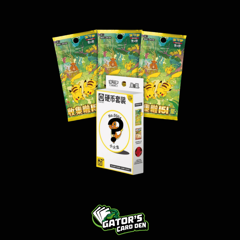 Pokemon TCG: 151 Gathering Coin Set Box (S-Chinese)