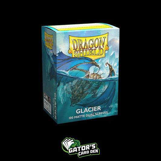 Dragon Shield: Glacier Standard Dual Matte Sleeves (Box Of 100)