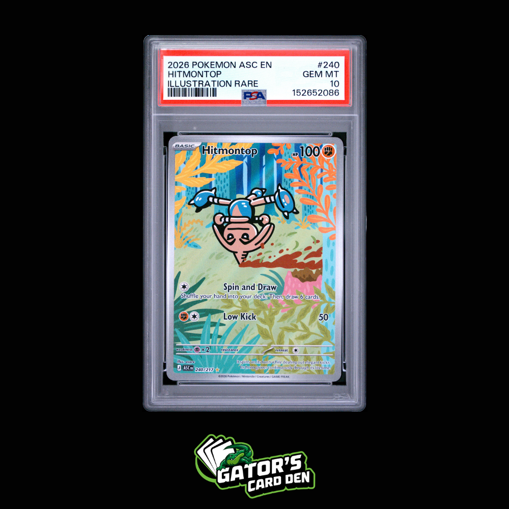 PSA 10 - Hitmontop Illustration Rare #240 - Pokemon Ascended Heroes