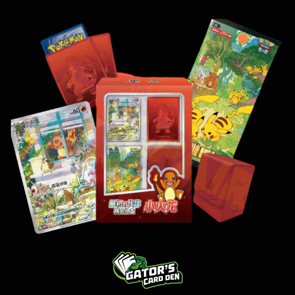 Pokemon TCG: 151 First Partner Charmander Premium Gift Box 151 Gathering (S-Chinese)
