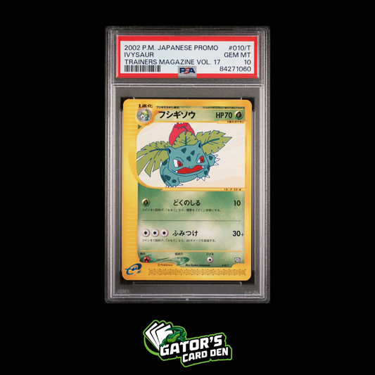 Ivysaur Promo #010/T - Pokemon Trainers Magazine Vol 17.