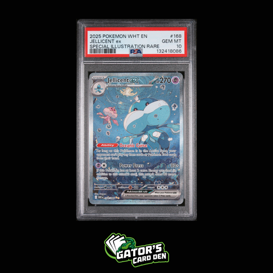 PSA 10 - Jellicent ex SIR #168 - Pokemon White Flare