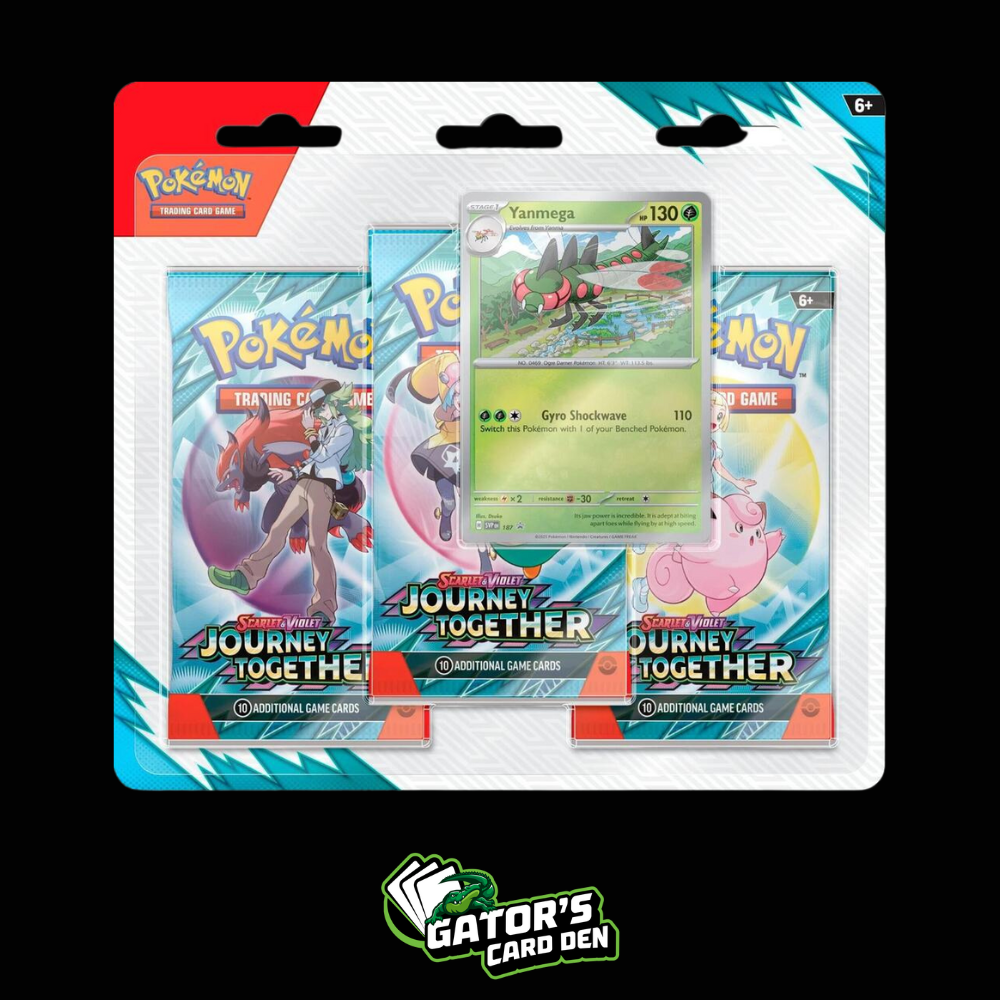 Pokemon TCG: Journey Together 3 Pack Blister