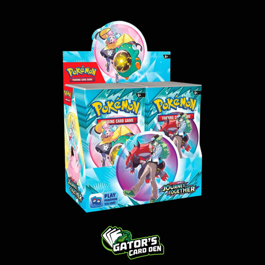English Pokemon TCG Sealed tagged "Journey Together" Gator's Card Den English Pokemon TCG Sealed tagged "Journey Together" Gator's Card Den