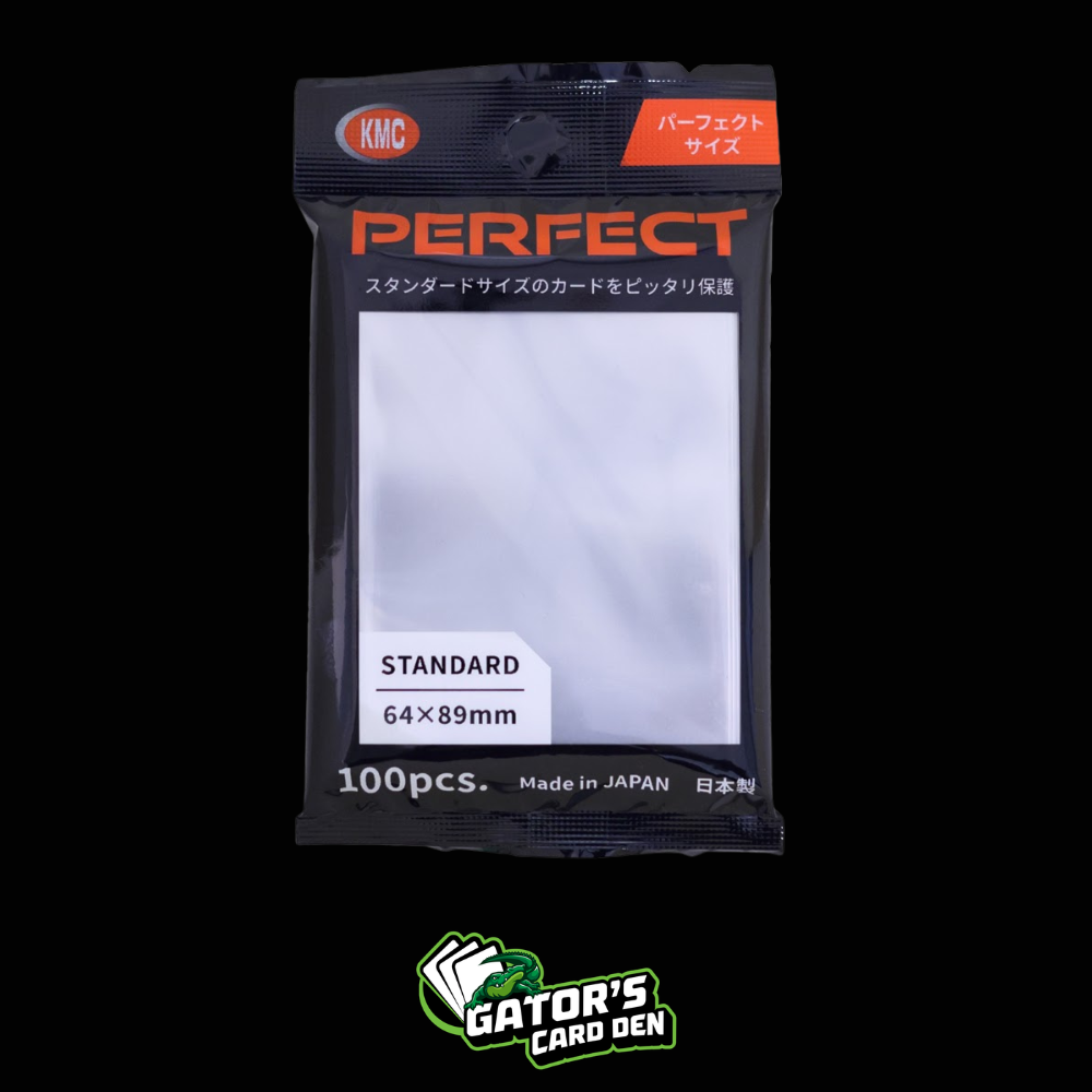 KMC - Perfect Fit Sleeves 100ct (Clear)