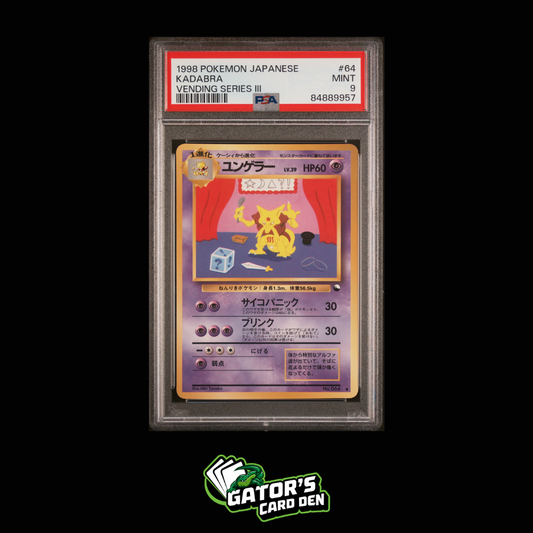 Kadabra #64 - Pokemon Japanese Vending Series III