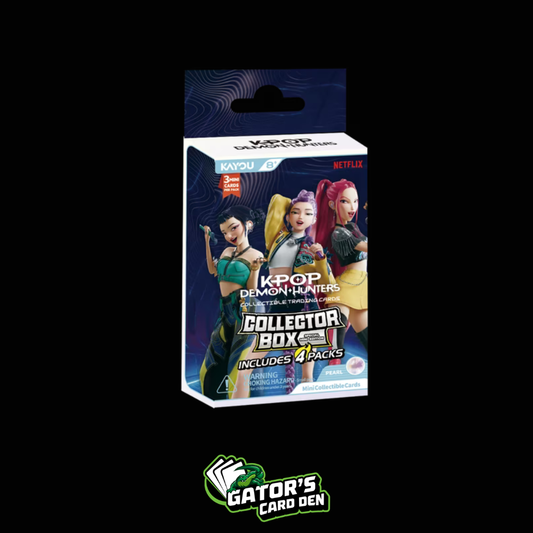 KPop Demon Hunters Collectible Trading Cards Mini Premium Edition Box
