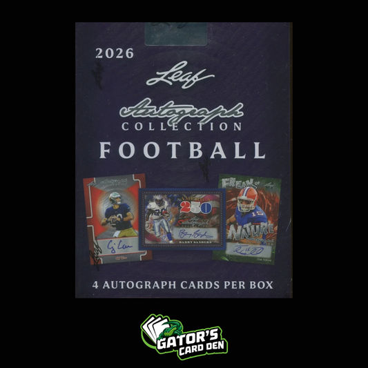 2026 Leaf Autograph Collection Football Hobby Box