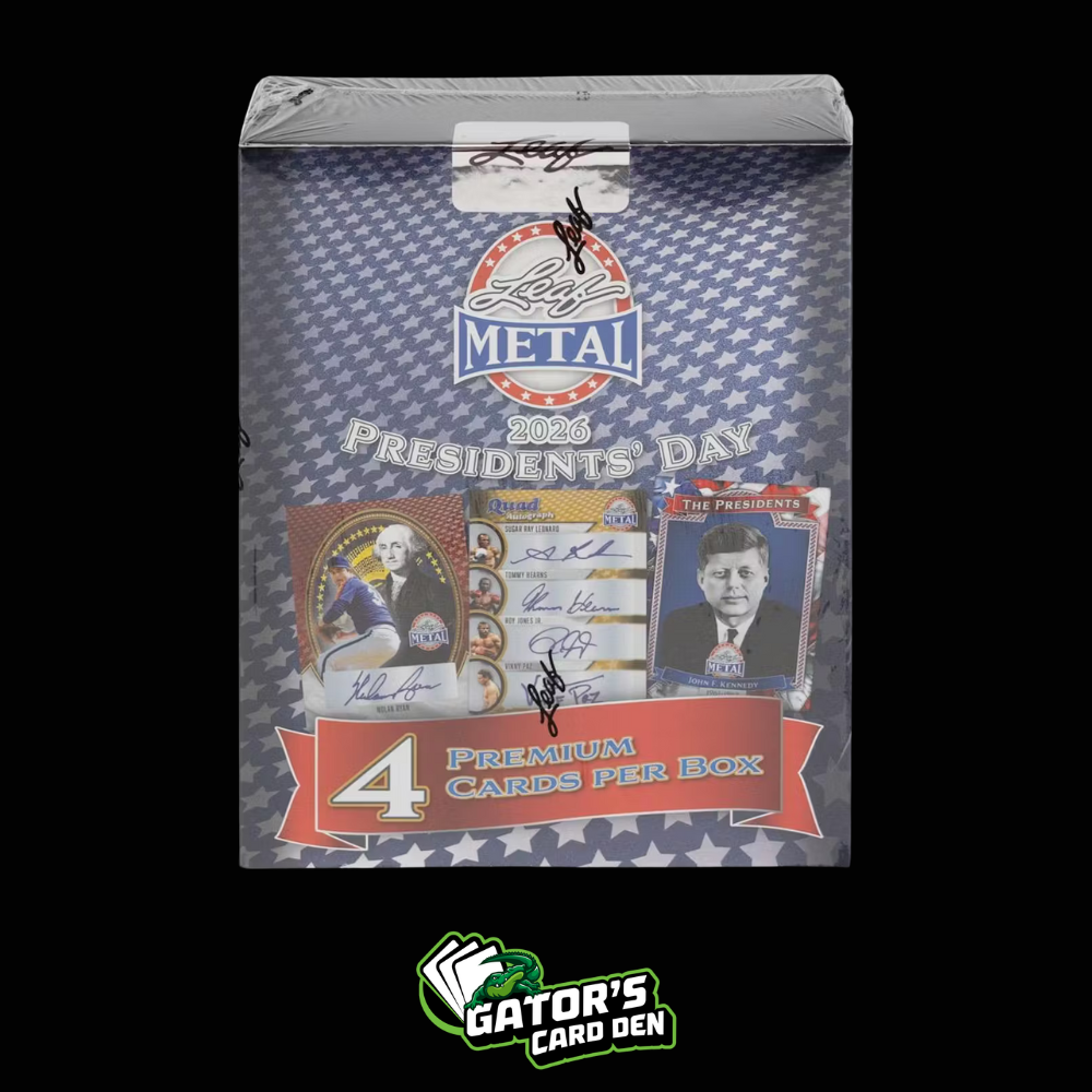 2026 Leaf Metal Presidents Day Hobby Box