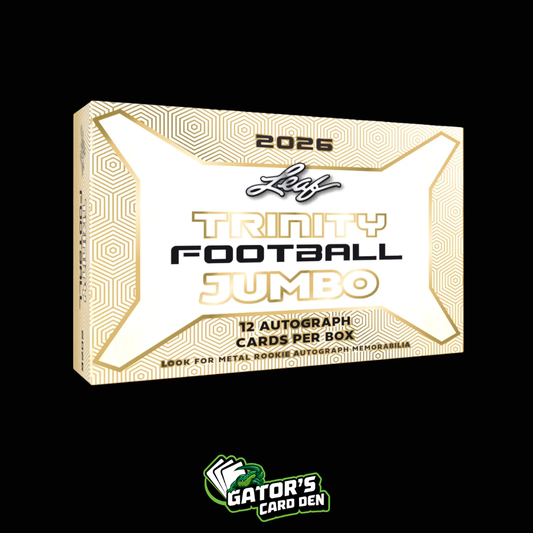 2026 Leaf Trinity Football Jumbo Hobby Box
