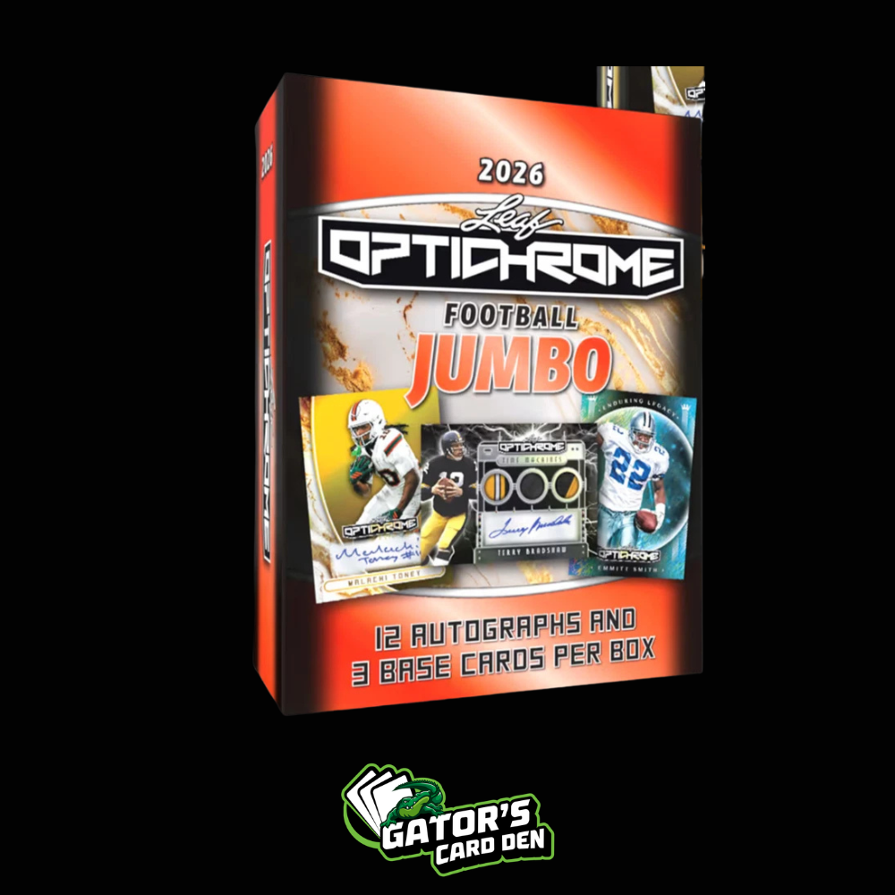 2026 Leaf Optichrome Football Jumbo Box