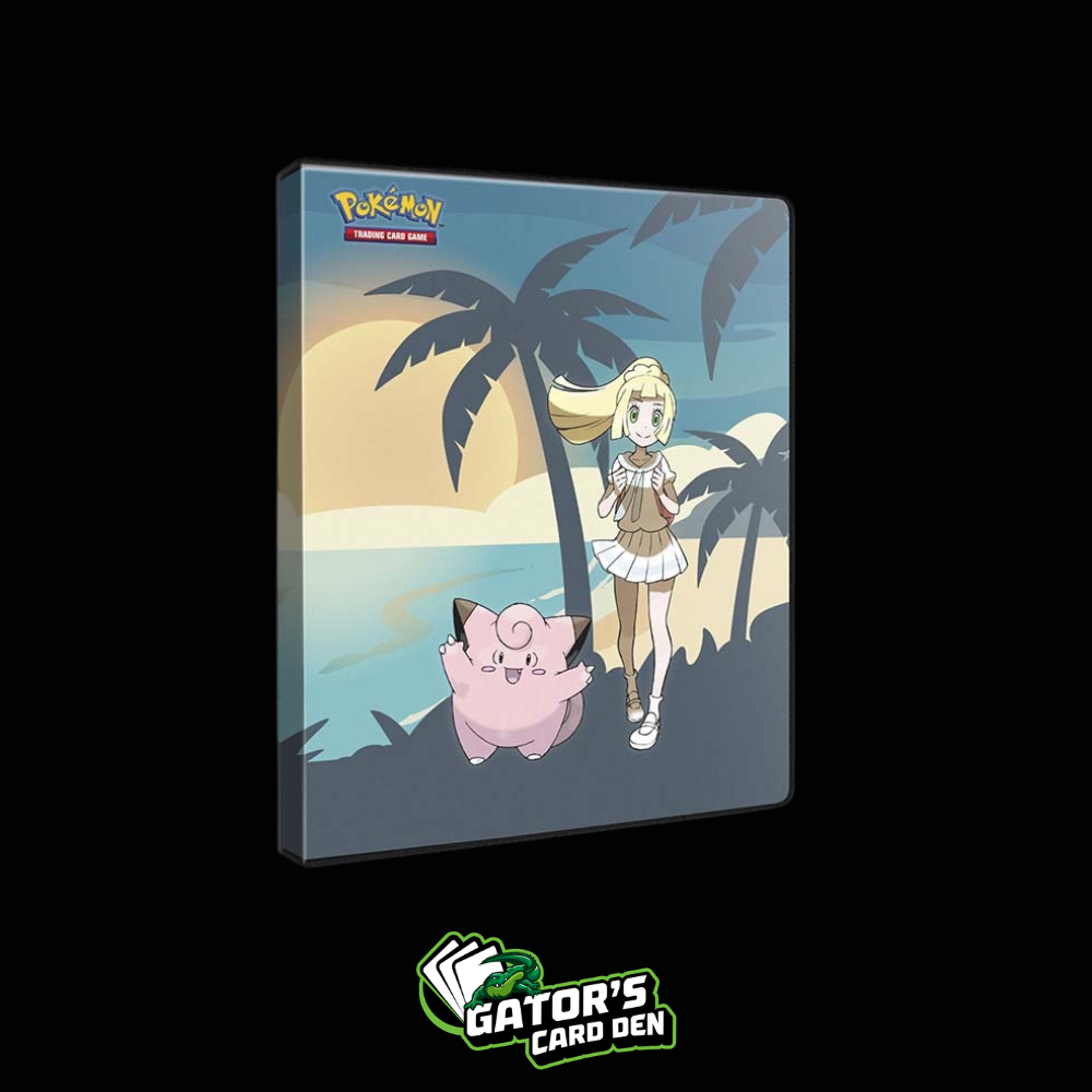 Ultra Pro Portfolio Pokemon Lillie and Clefairy 4 Pocket Binder