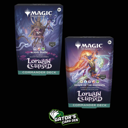 Magic The Gathering - Lorwyn Eclipsed Commander Decks