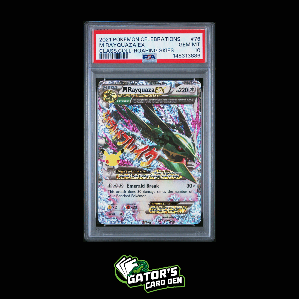 PSA 10 - M Rayquaza EX Classic Collection #103 - Pokemon 25th Celebrations Classic Collection