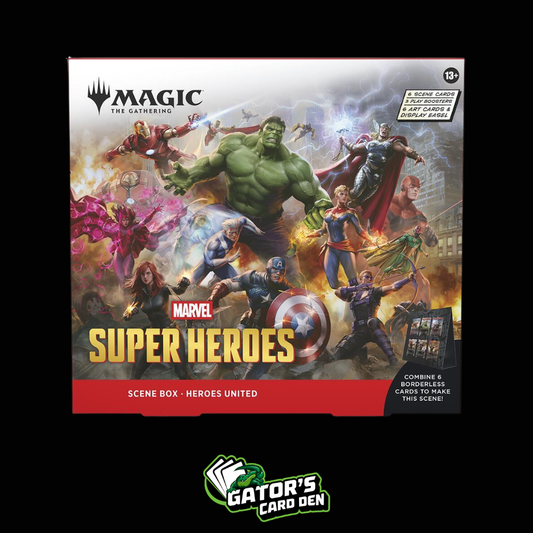 Magic The Gathering - Marvel Super Heroes Heroes United Scene Box