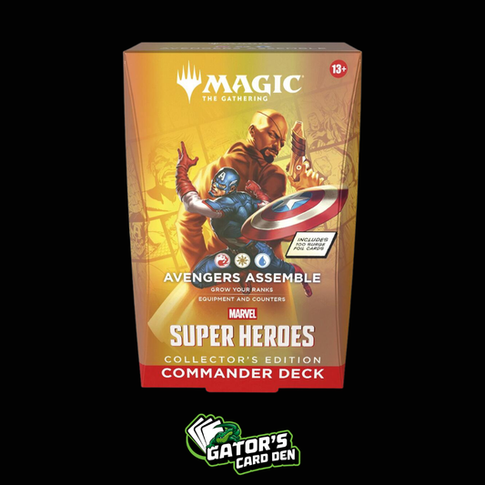 Magic The Gathering Marvel Super Heroes Collector Commander Decks