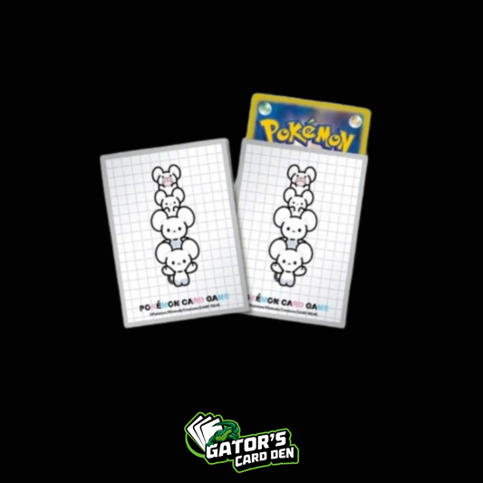 Pokemon TCG: Pokemon Center Japan Exclusive Card Sleeves - Maushold (64 Pack) (Purple)