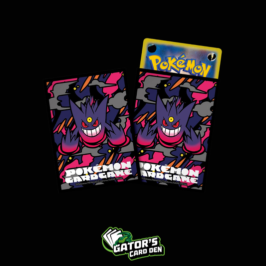 Pokemon TCG: Pokemon Center Japan Exclusive Card Sleeves - Mega Gengar Deck Sleeves (64-Pack)