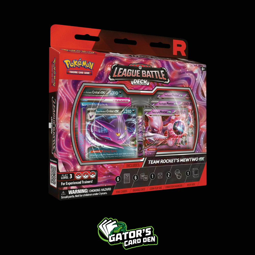 Pokemon TCG: Team Rocket's Mewtwo ex League Battle Deck