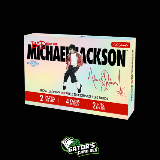 Keepsake Michael Jackson Bad World Tour Holo Edition Breaker Box